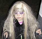 Lauren at Halloween 2007