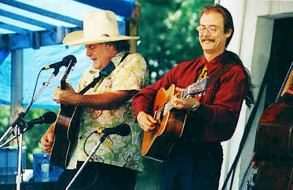 Peter Rowan & Tony Rice (c) 1998 Stephen Ide